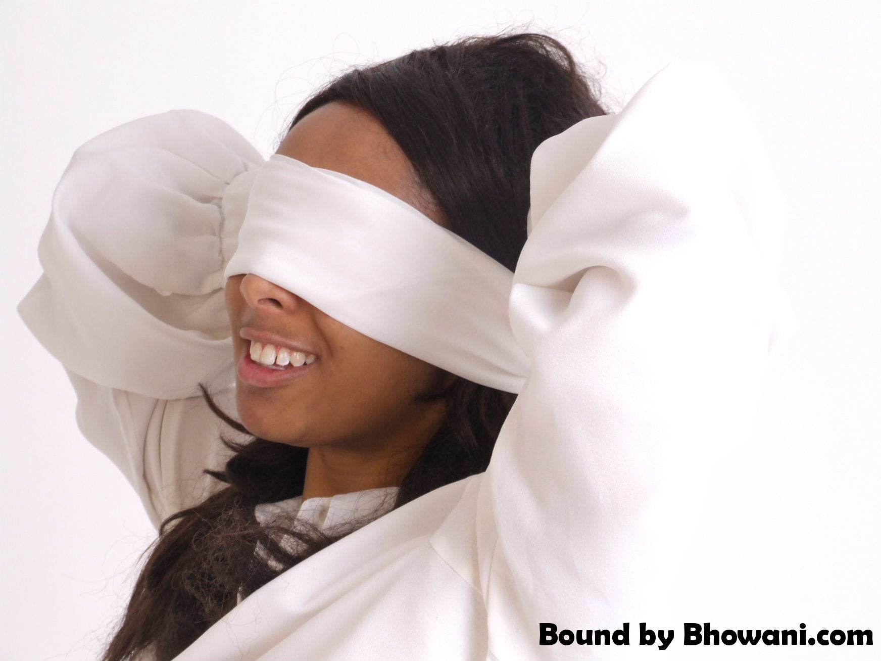 White Blouse and Blindfold
