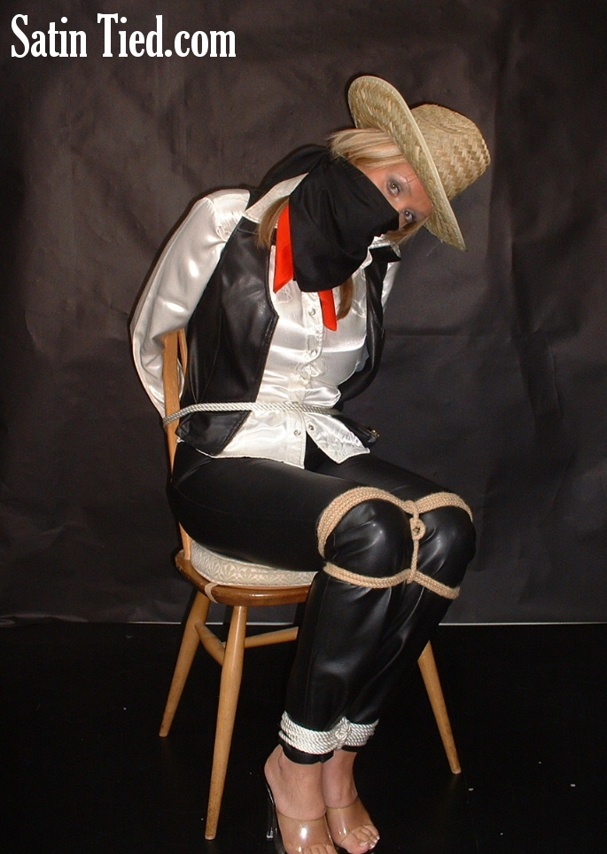 Satin Tied: Cowgirl Lucy Bound
