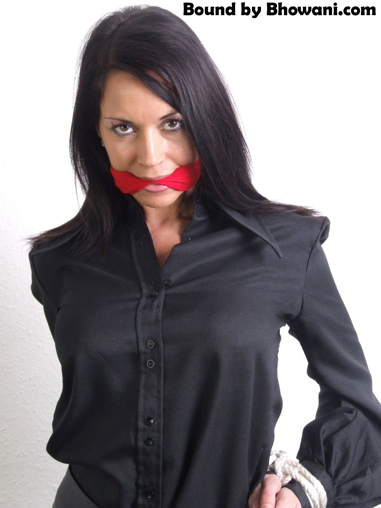 Olivia Bound in Black