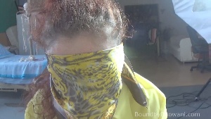 Scarf and Blouse Handjob
